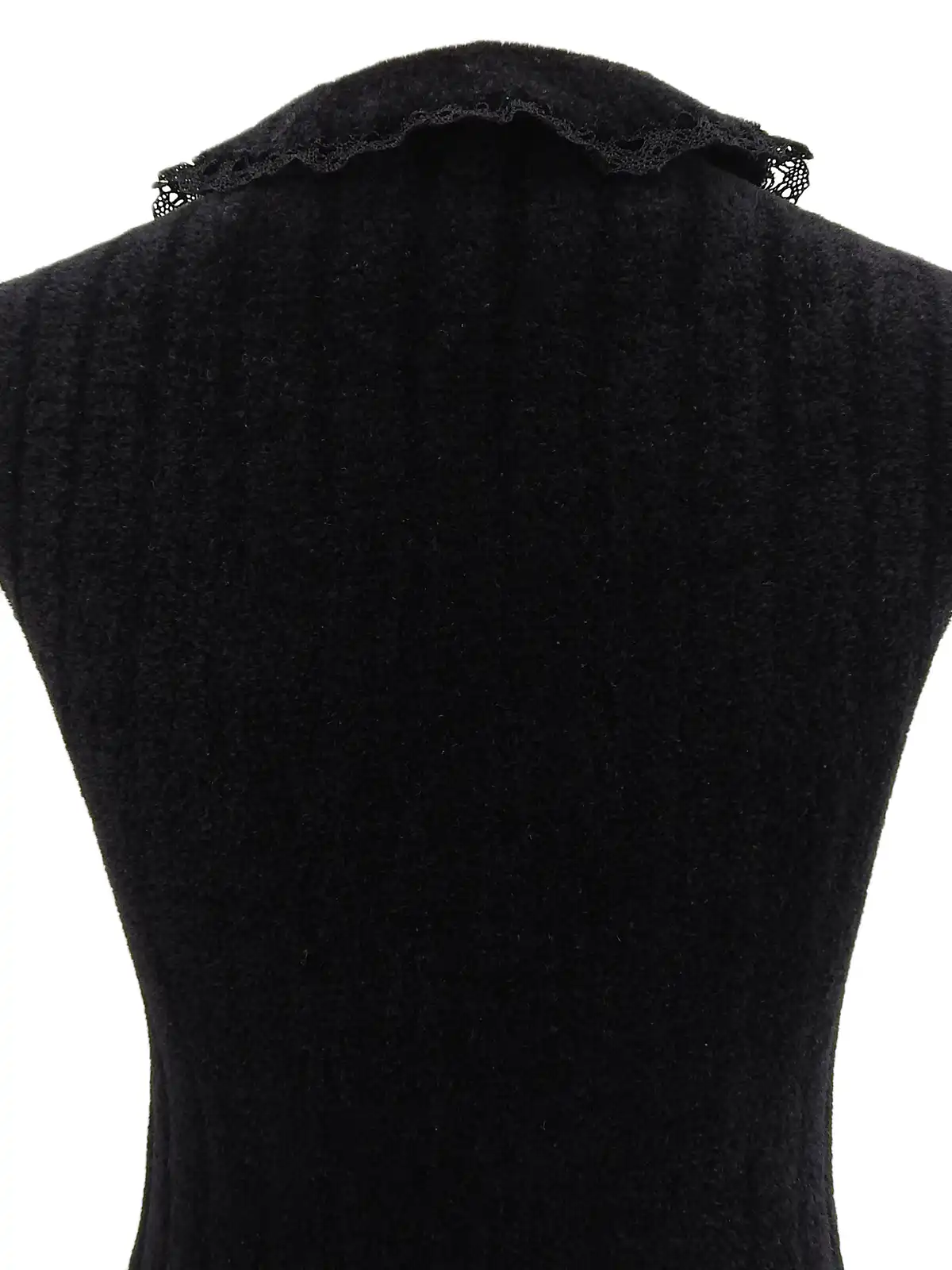 CHANEL】シャネル『インナー付き レースニット ノースリーブ