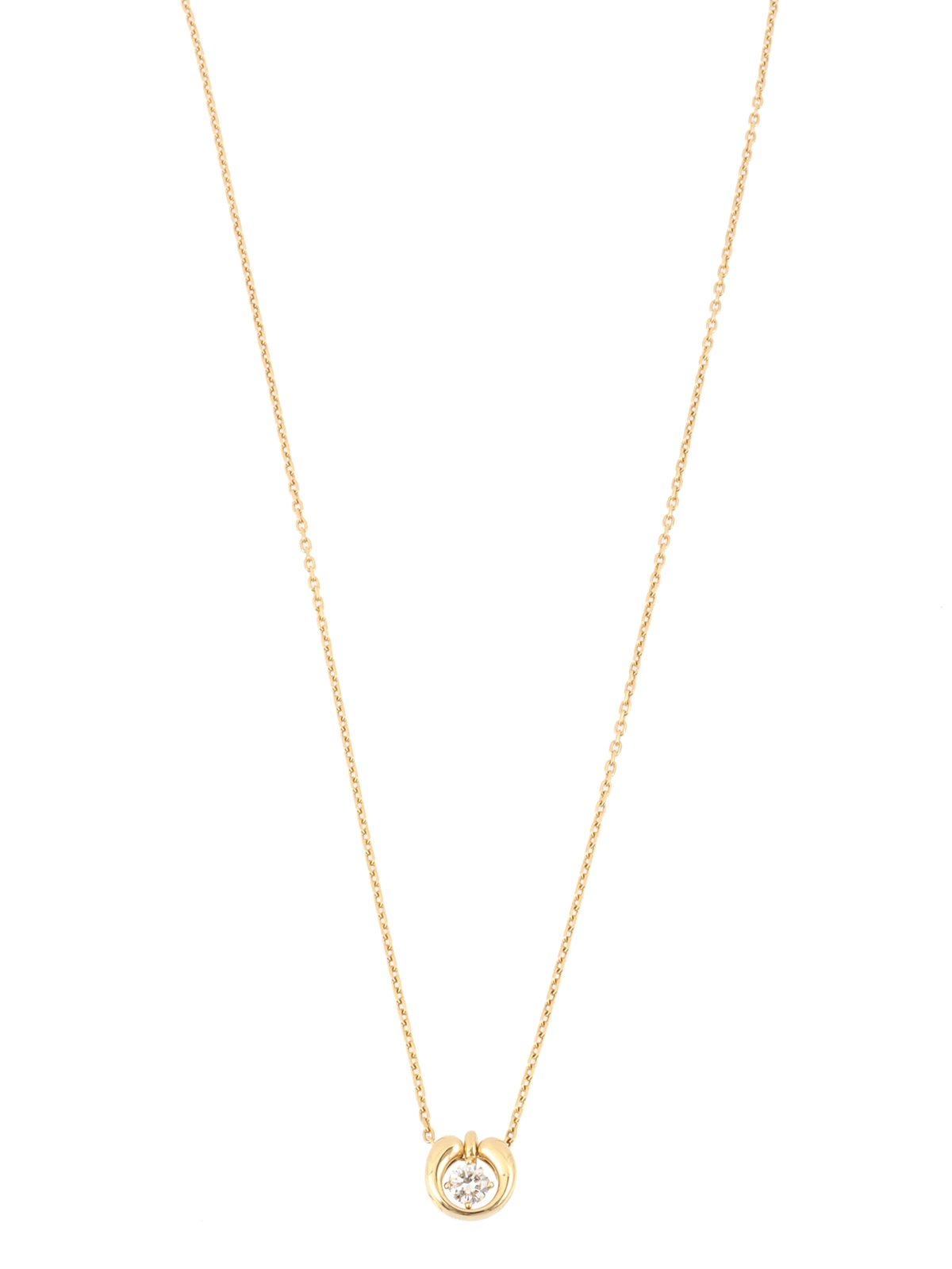 アテッサ新作モデル Selection Jewelry 18Kダイヤモンドネックレス ゴールド アクセサリー