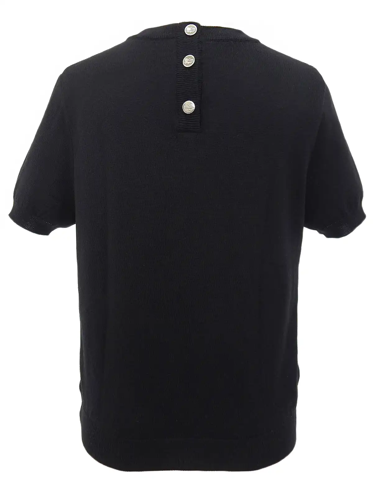 SALVATORE FERRAGAMO シルクニットコンビフラワーパターン
