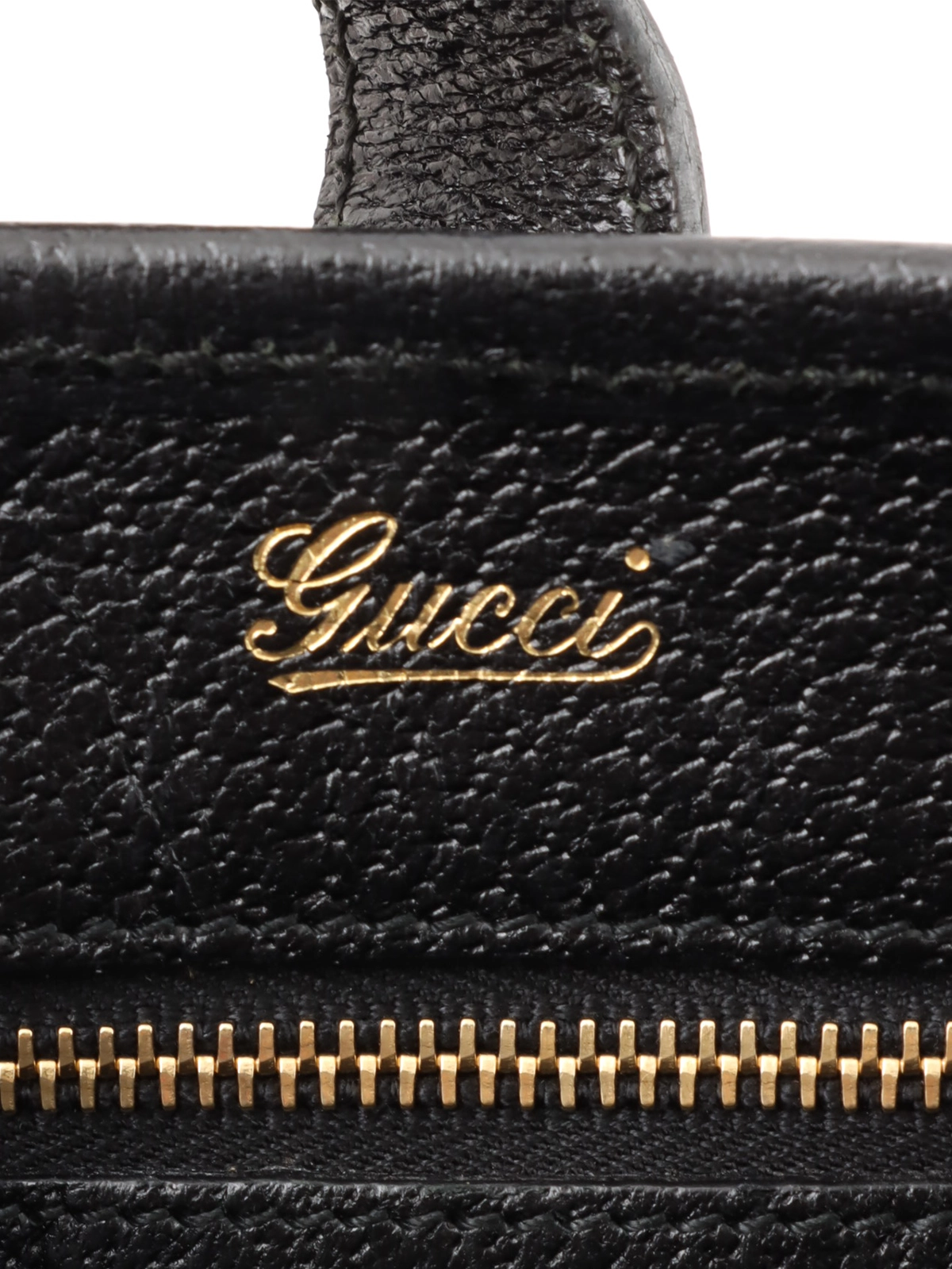 GUCCI キャンバスGGパターントートバッグ ブラック｜VINTAGE QOO