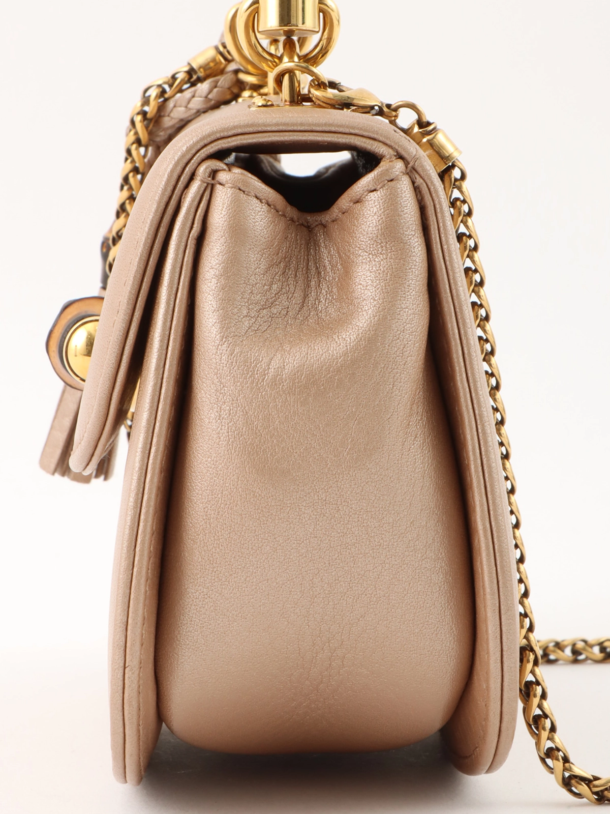 値下げ♩GUCCI バンブー ピンクベージュ