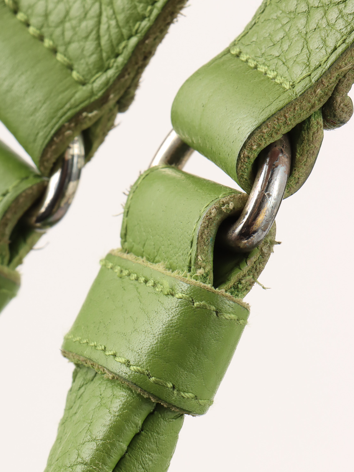 BOTTEGA VENETA カンパーナショルダーバッグ グリーン｜VINTAGE