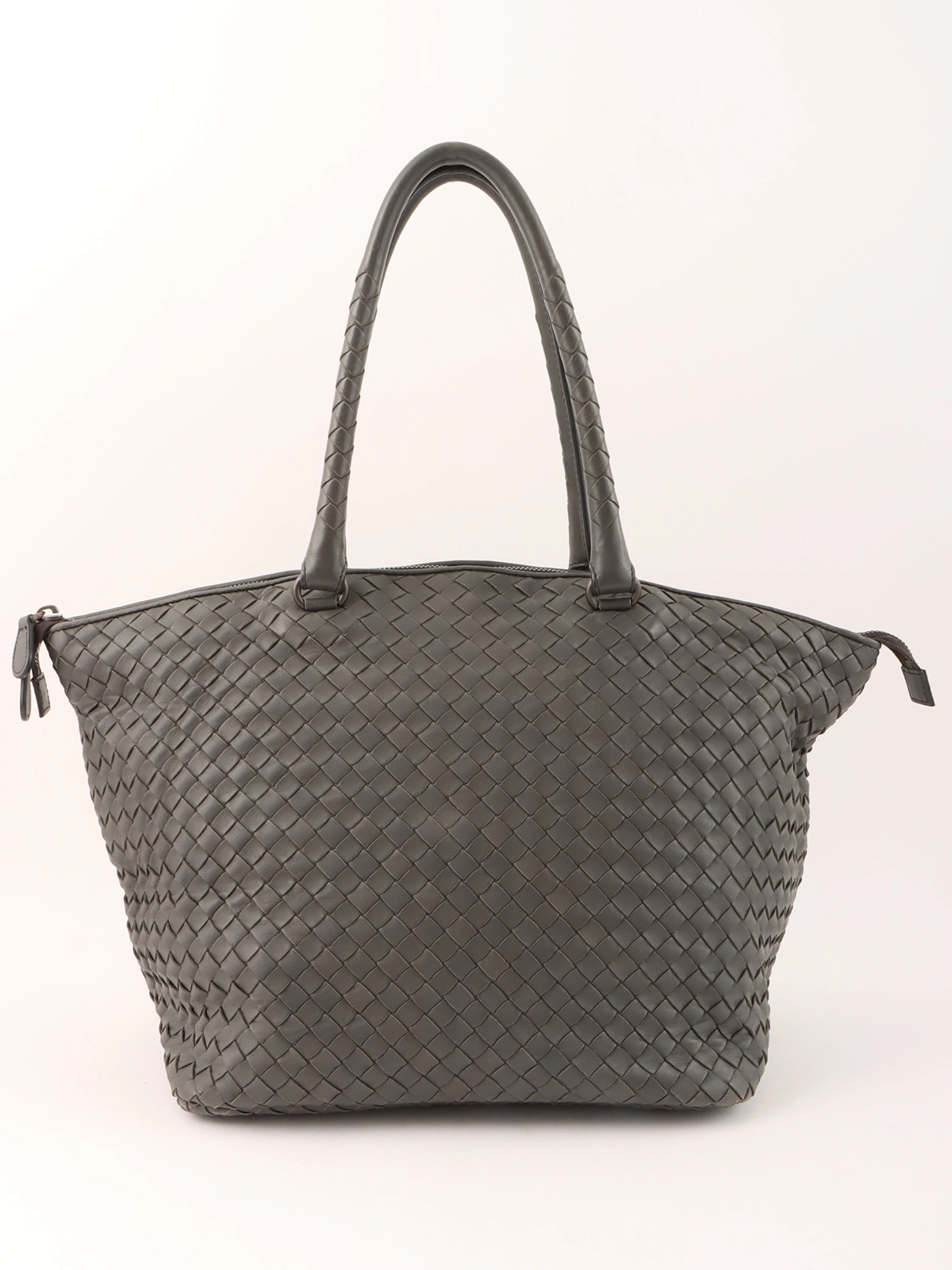 BOTTEGA VENETA イントレチャートトートバッグ ブラック