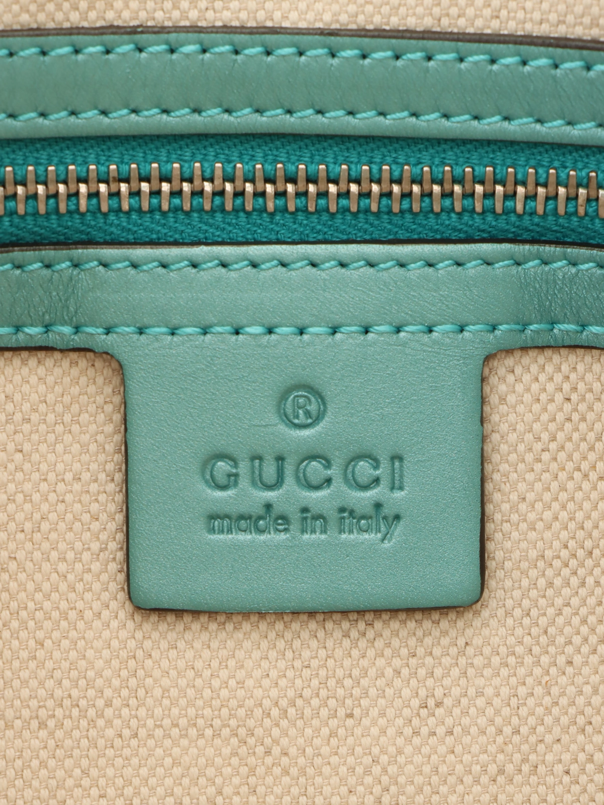 GUCCI ショルダーバック ターコイズブルー