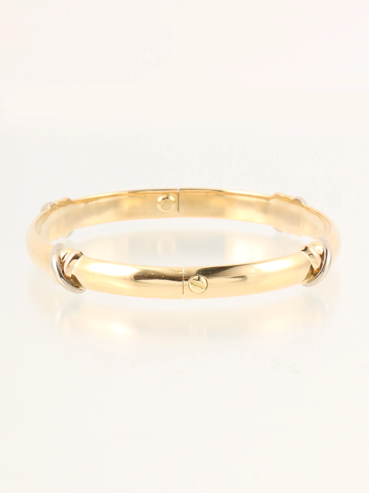 Cartier ゴールド バングル 付属品完備 CARTIER カルティエ ジュストアンクル バングル 18金 K18