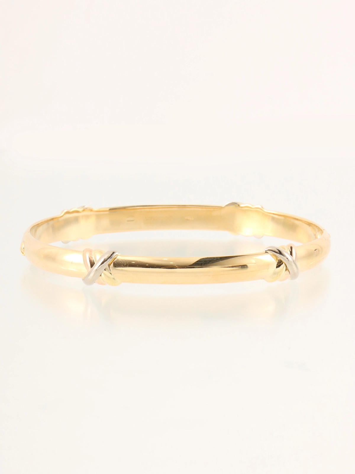 CARTIER 18Kスレッドバングル ゴールド｜VINTAGE QOO TOKYO