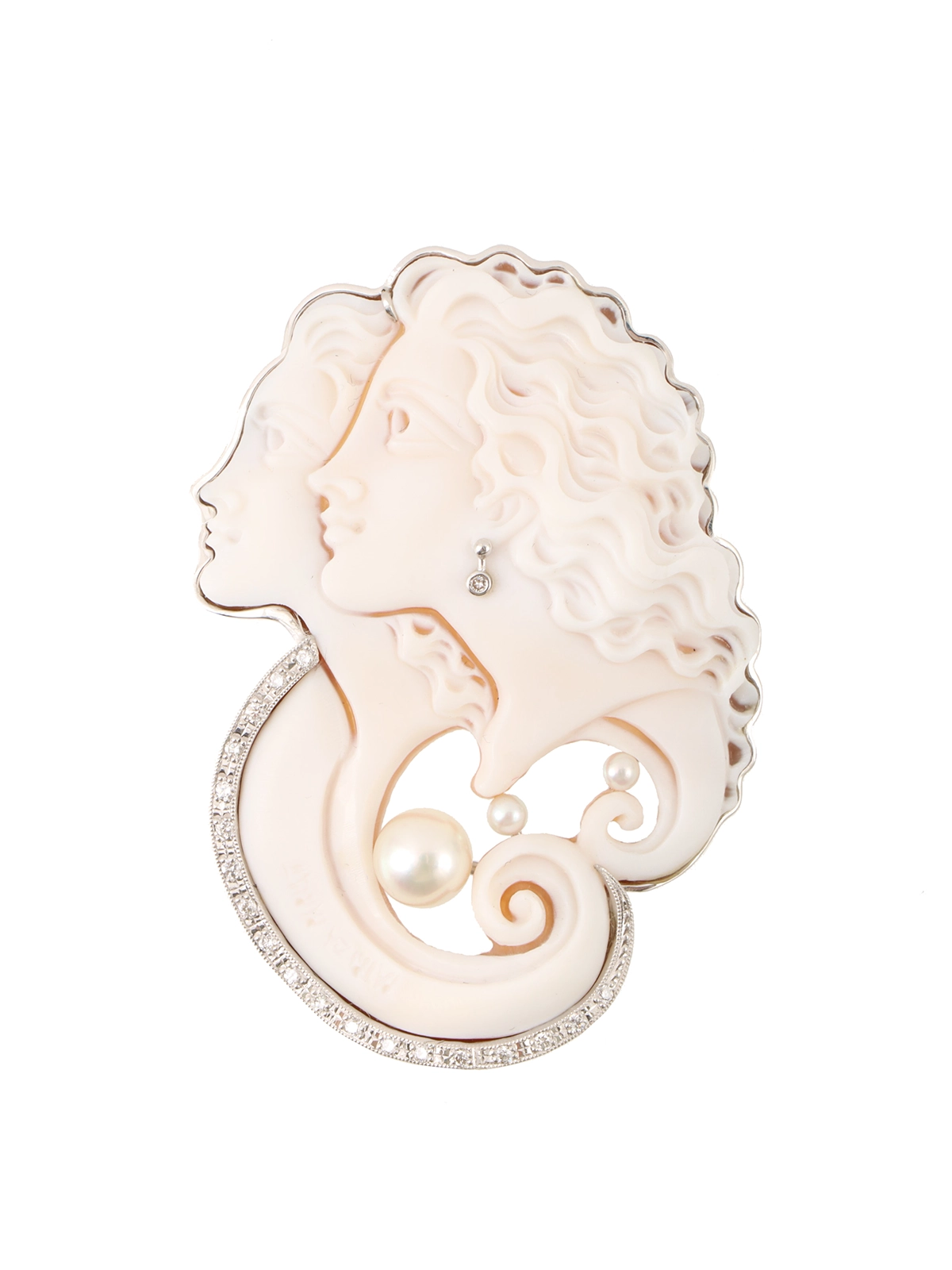 アンティーク？　清子高木４点まとめてビンテージ？　カメオ　年代物？　美品 cameo-art61big.jpg