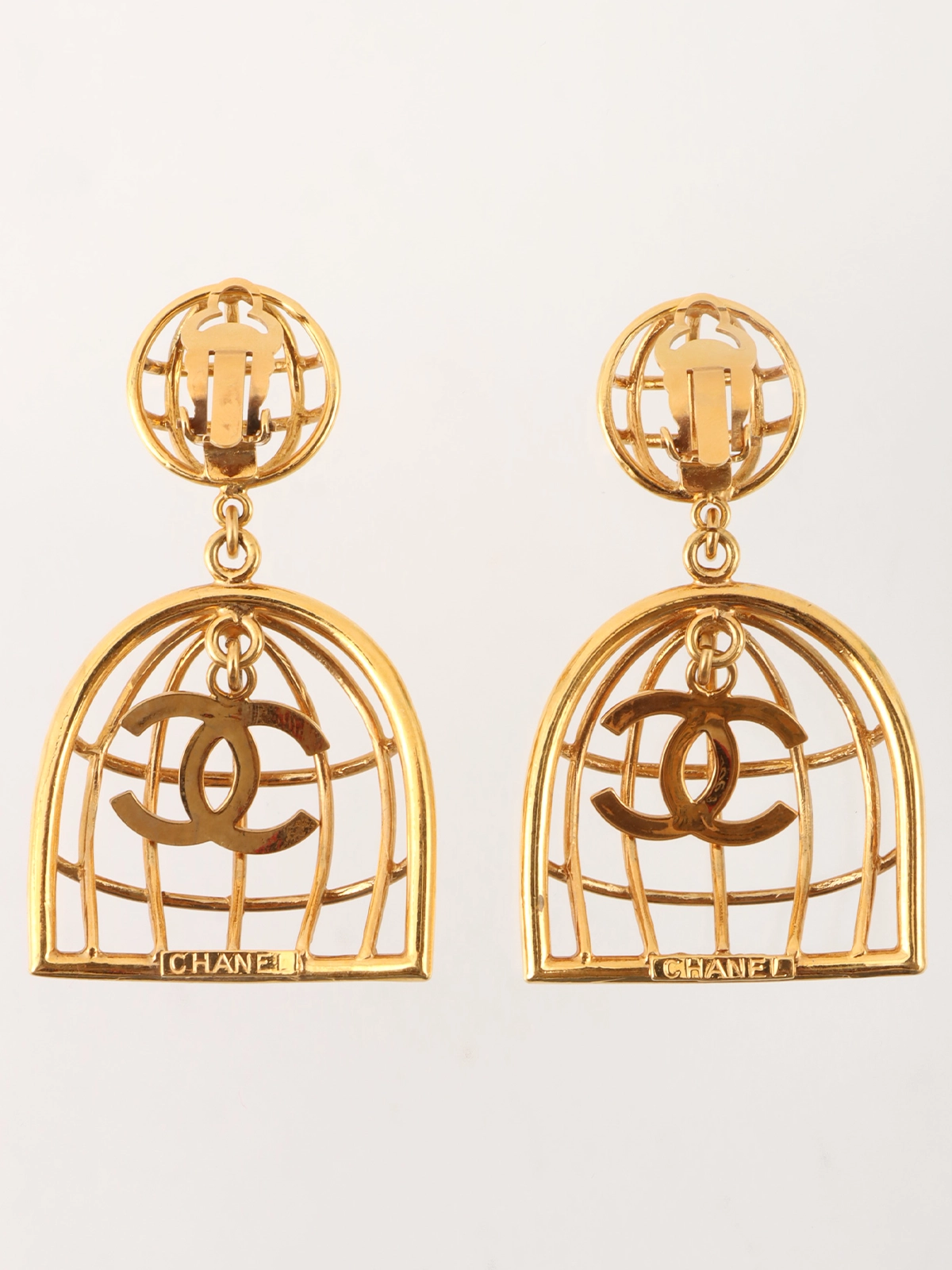 A859】CHANEL ヴィンテージ シャネル CC パール ドロップ