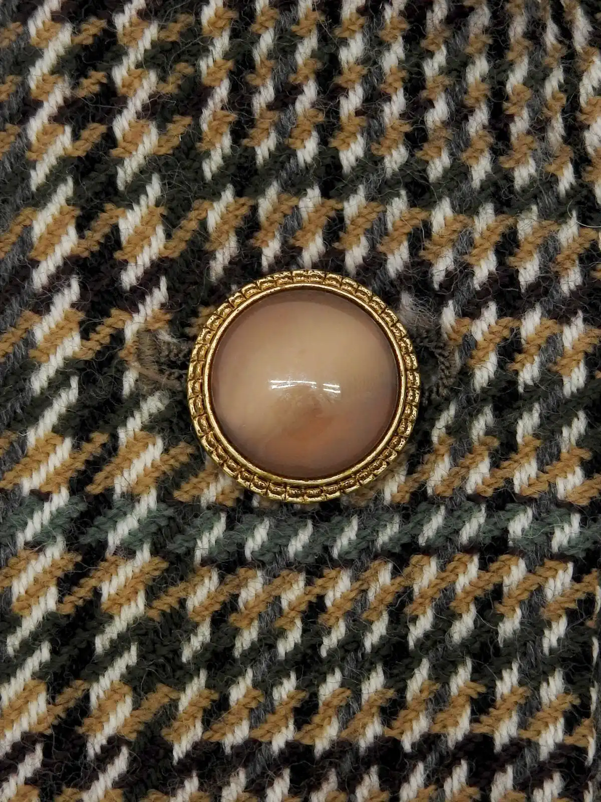 ☆Burberry's☆ウール チェック セットアップ ブラウン L相当 BURBERRY ウールチェックパターンセットアップ ブラウン／マルチ