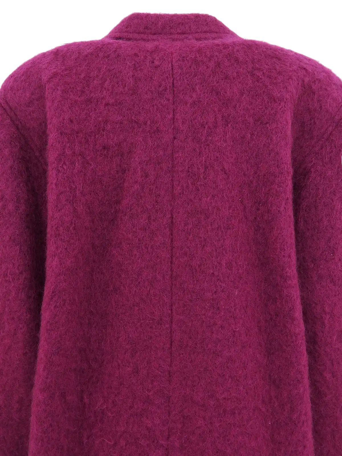 Chloé ウールクレープ製ロングフィット ダブルブレスト コート