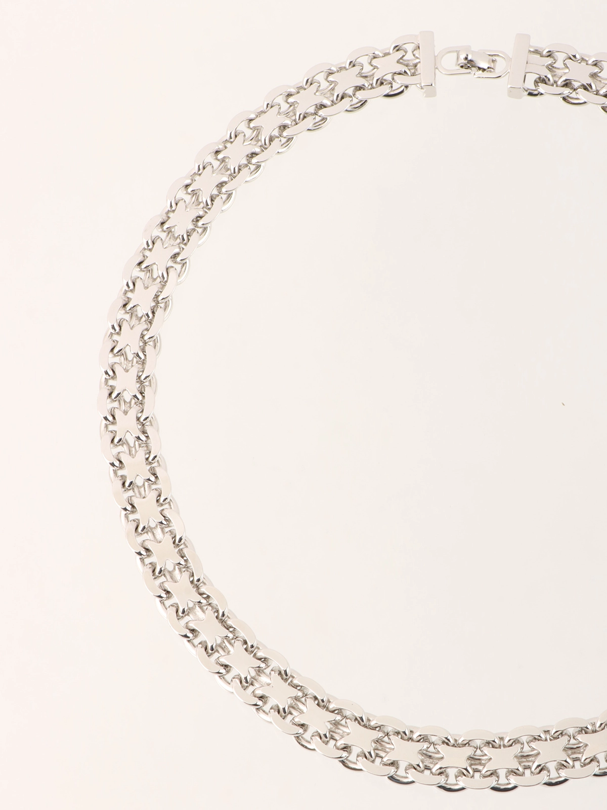 高価値セリー デザインチェーンネックレス DIOR シルバー｜VINTAGE TOKYO QOO アクセサリー