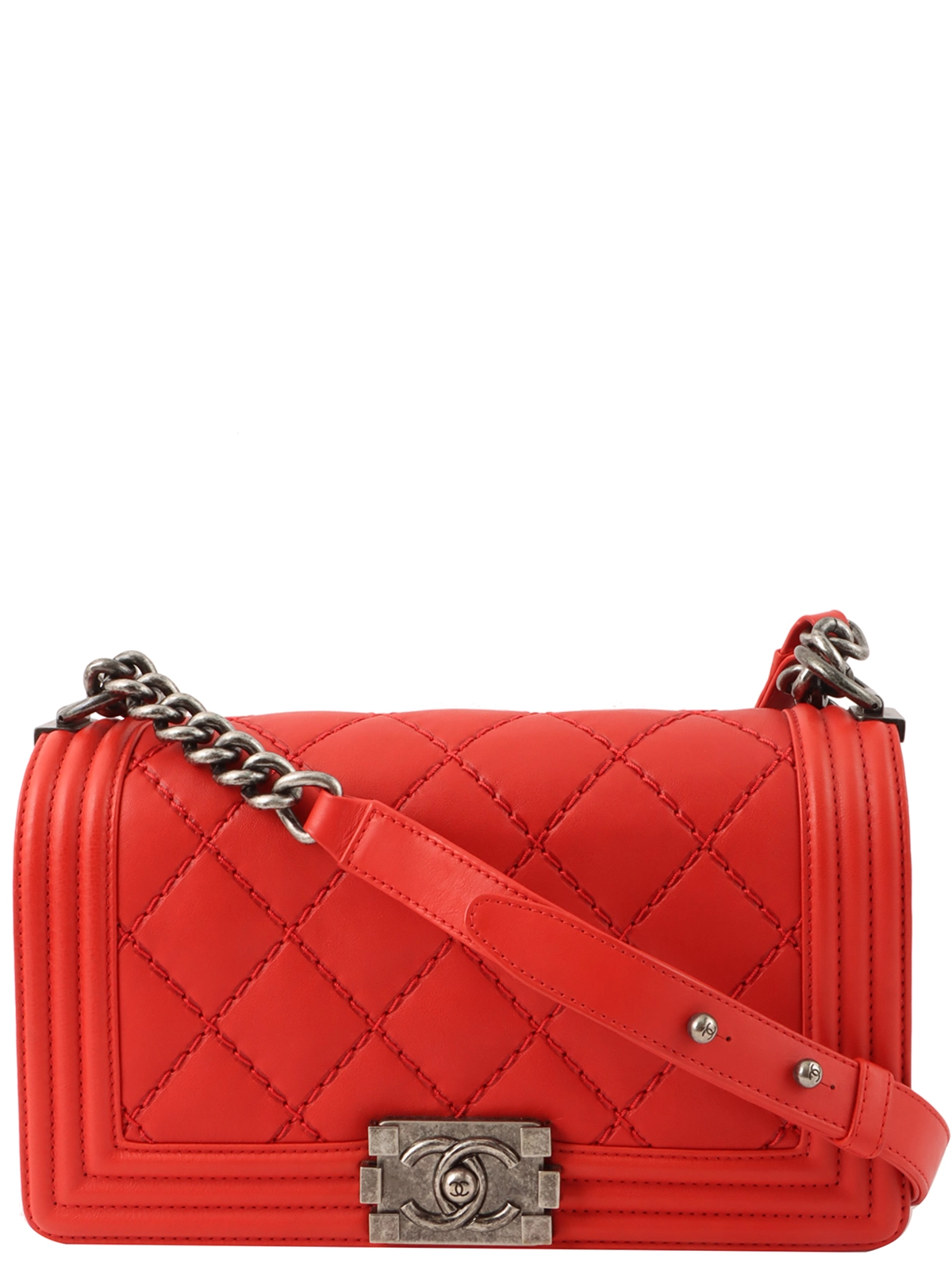 CHANEL 1997年頃製 CCターンロックチェーンハンドバッグ