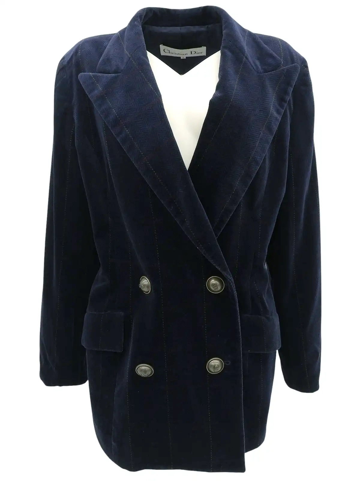 Christian Dior 銀ボタン ダブルブレスト セットアップ /RW62