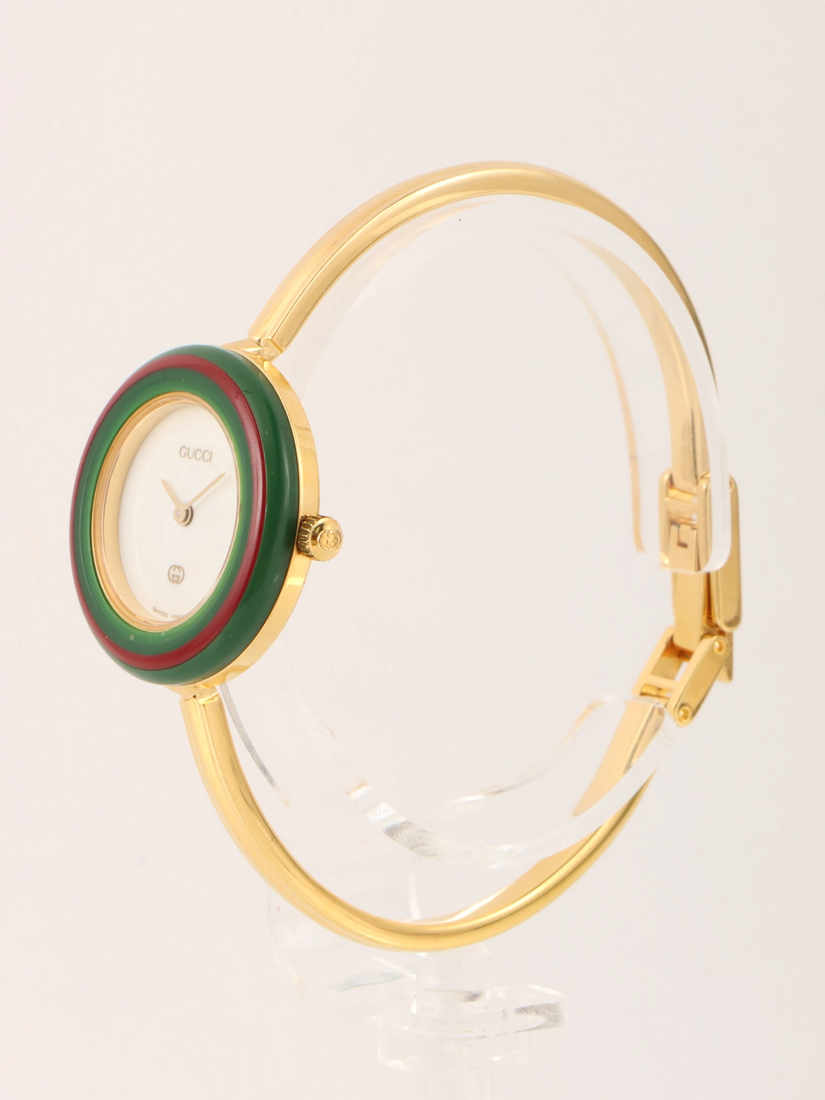 激安超特価 最大80%オフ  GUCCI チェンジベゼルウォッチ 12カラー／ゴールド｜VINTAGE QOO 時計