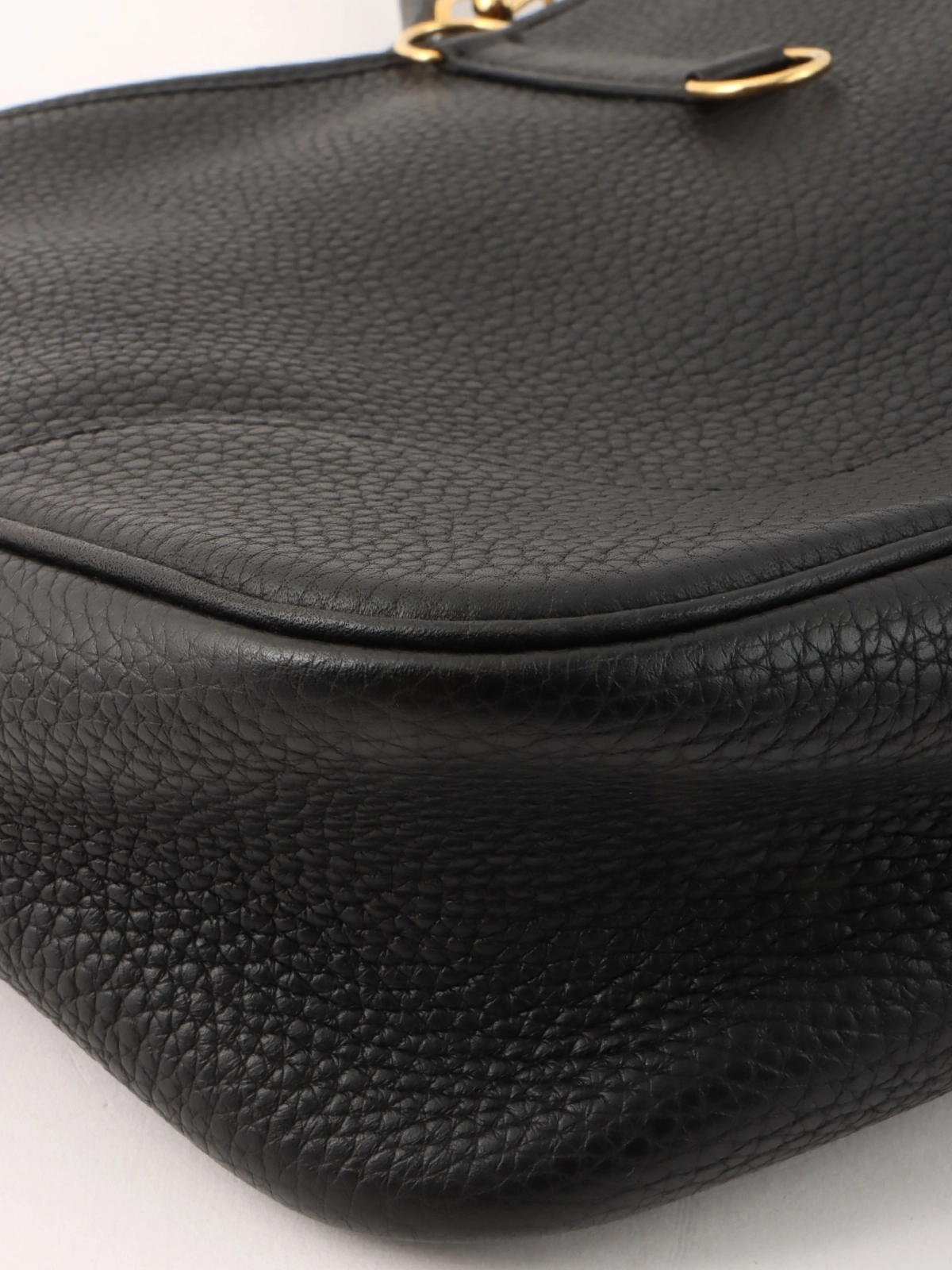 Hermès Vintage Trim 31 Brown Barenia Leather Shoulder Bag