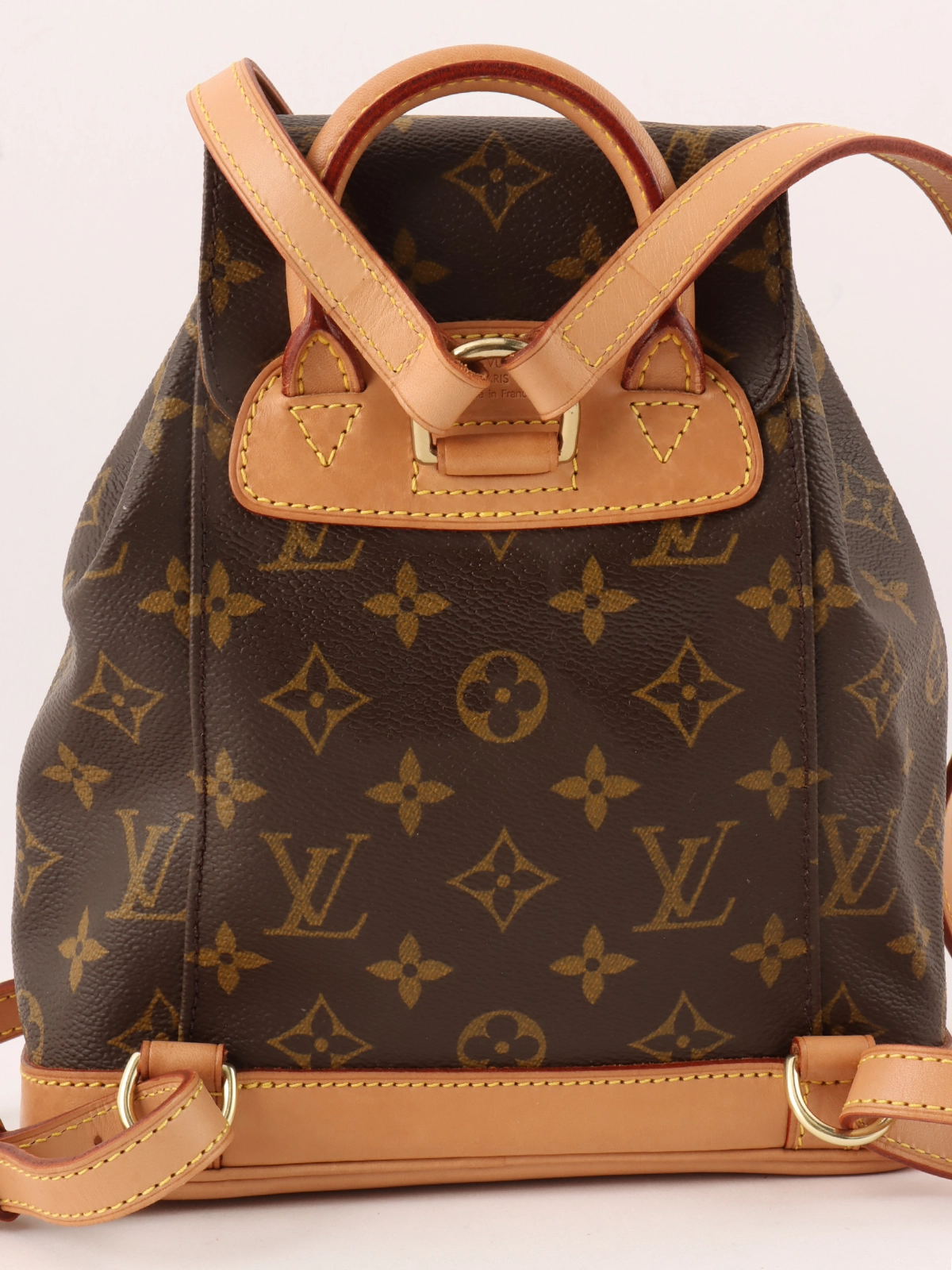 本当に信頼出来る店 LOUIS VUITTON キャンバスモノグラムミニモンスリ 1997年製 バッグ