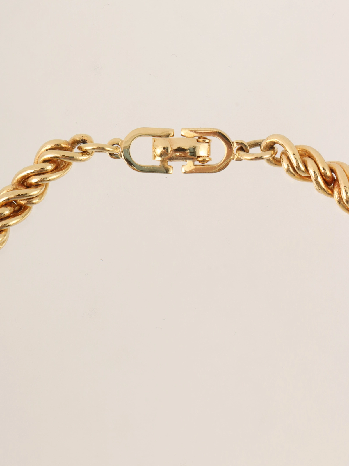 Dior ブレスレット ゴールド チェーン DIOR ツイストチェーンブレスレット ゴールド|VINTAGE QOO