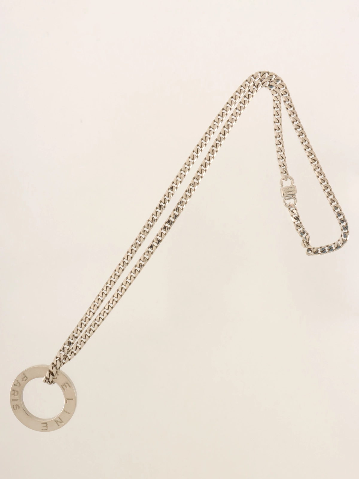 VINTAGE CELINE/セリーヌ】 サークルロゴ ネックレス