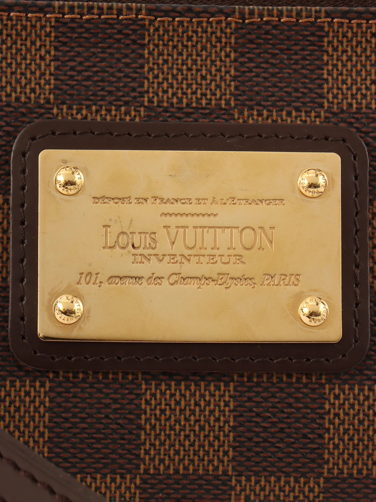 LOUIS VUITTON 2007年製 キャンバスダミエソフィ ブラウン