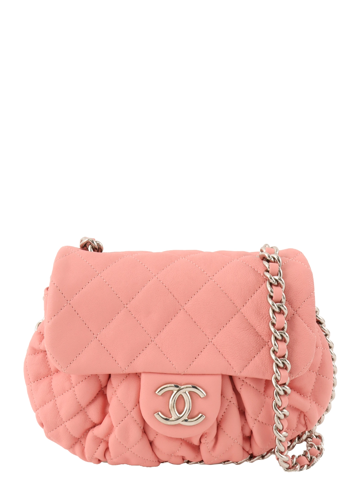 シャネル CHANEL マトラッセ ホーボーバッグ 17番台 ブラック