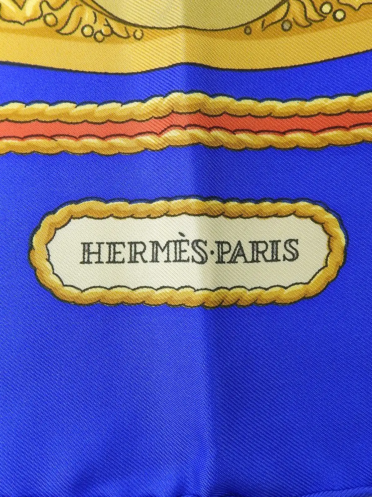 HERMES カレ90 Hommage A Charles Garnierパターンスカーフ
