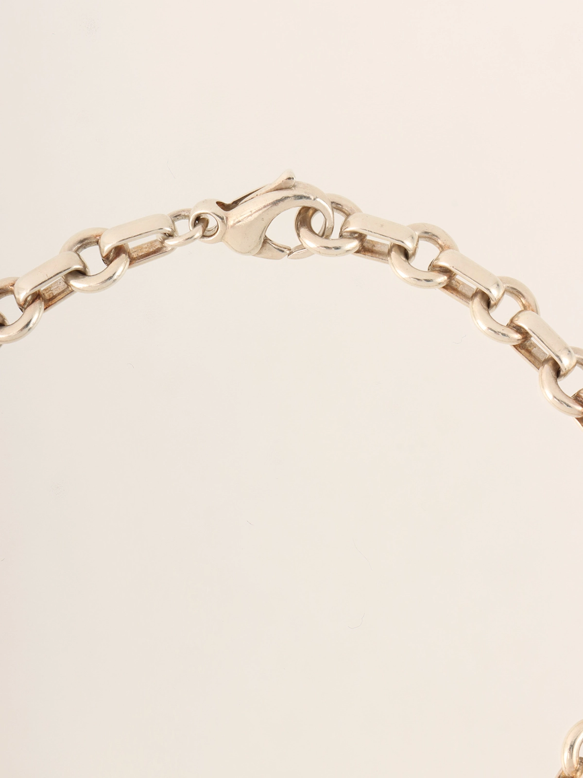 ヴィンテージリングチェーンブレスレット TIFFANY & CO. 925ドーナッツオーバルリングチェーン