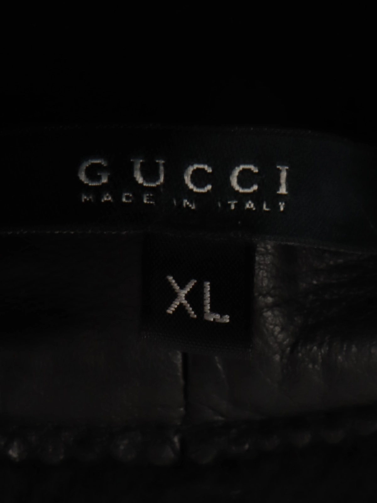 GUCCI グッチ ハンチング帽 レザー ブラック Lサイズ｜Yahoo