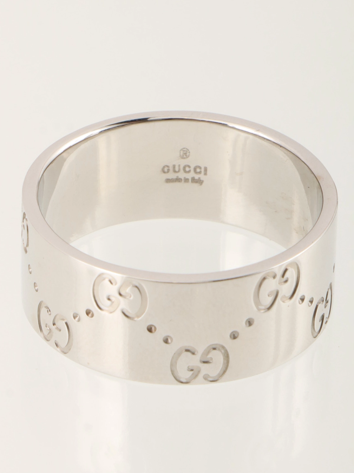 GUCCI 18Kアイコンリング シルバー｜VINTAGE QOO TOKYO
