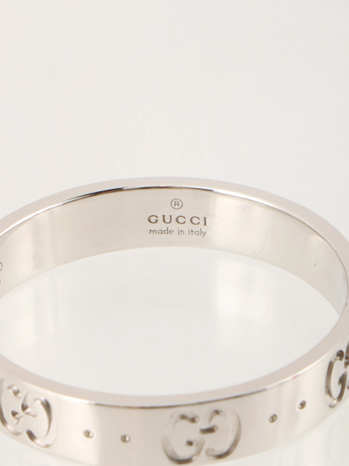 GUCCI シルバー ロゴリング　ヴィンテージ　18号 GUCCI グッチ ロゴリング 指輪 SV925 シルバー 19（約18号