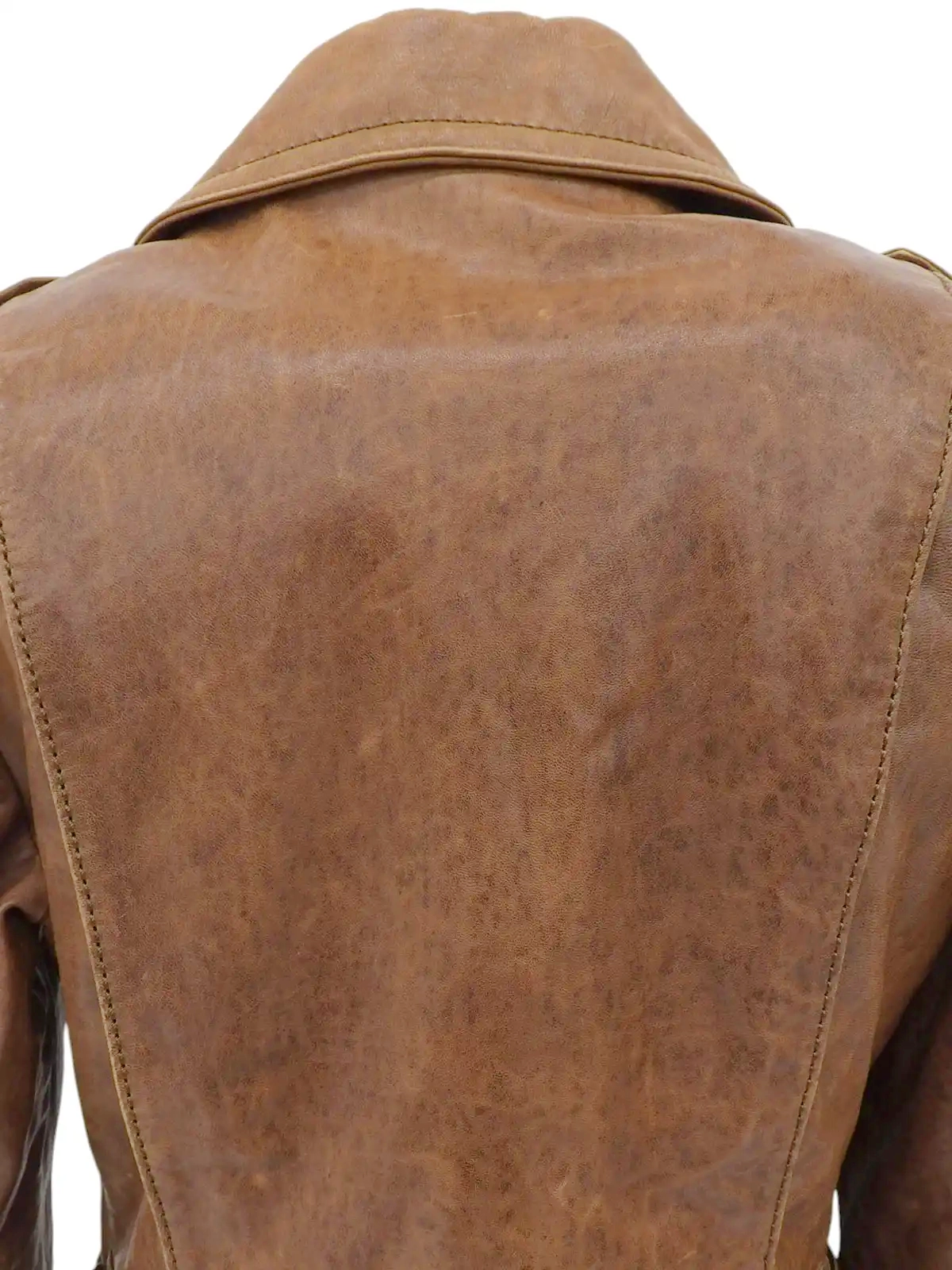 熱い販売 BURBERRY ロゴボタンライダースジャケット ブラウン｜VINTAGE ジャケット・アウター