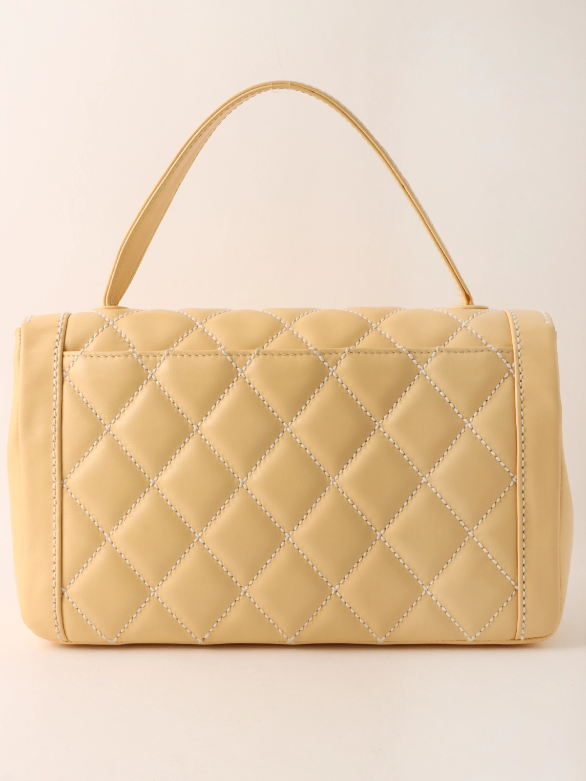 CHANEL ハンドバッグ CHANEL - CHANEL シャネル ハンドバッグ ワイルドステッチ
