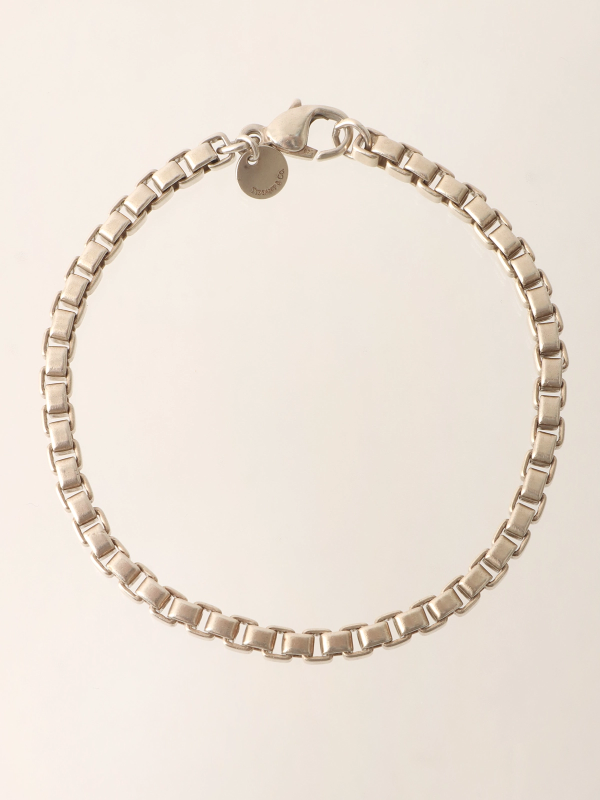 優雅な時を刻む ヨーロッパビンテージブレスレット on the sunny side of the street / Rhombus Chain Bracelet | B