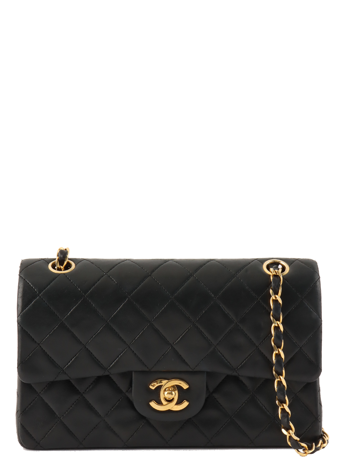 CHANEL 2008年頃製 スケールスパターンCCマークステッチチェーン