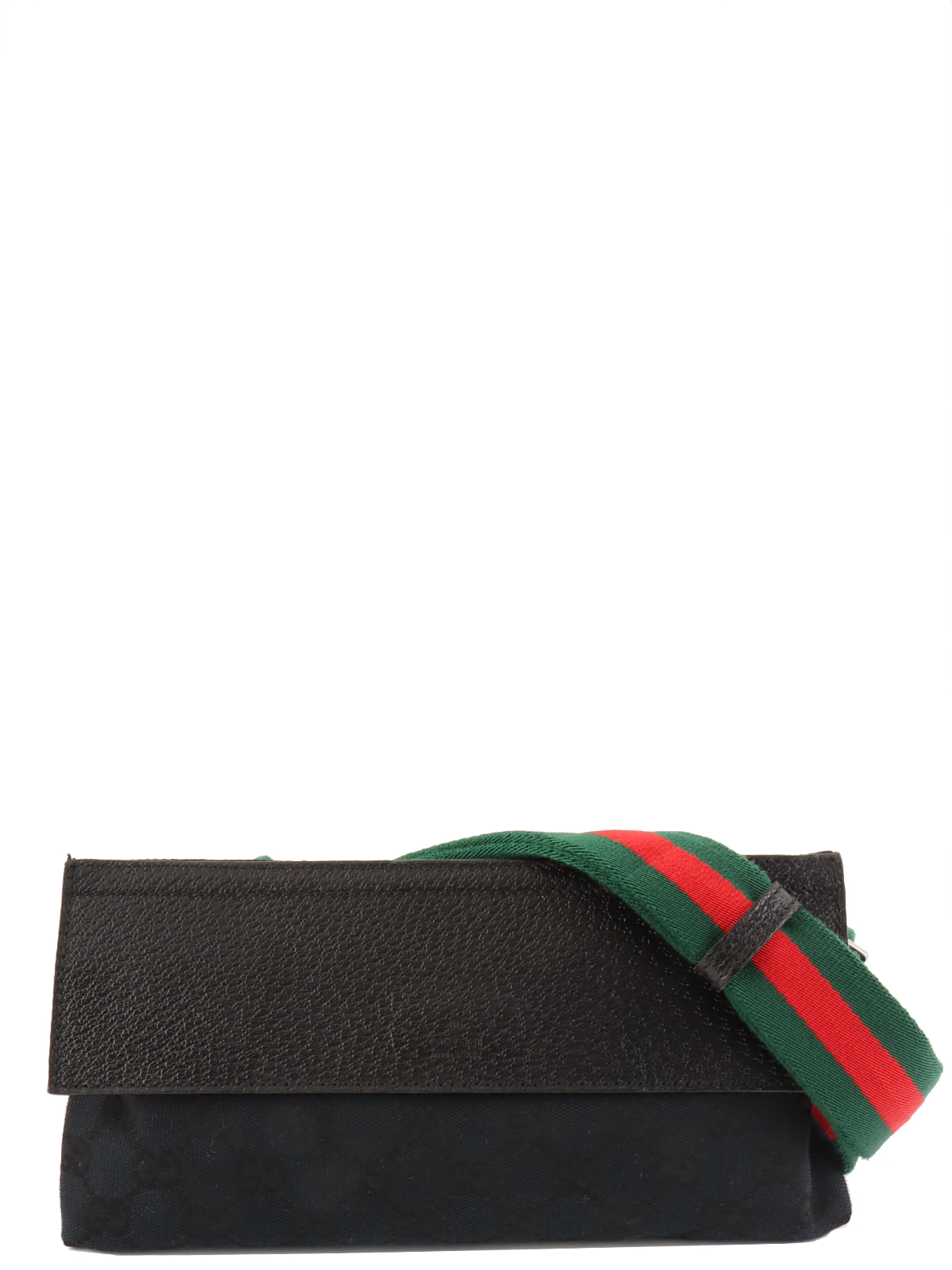 グッチGUCCI ヴィンテージ スクエアトゥ ストラップ　ブラック Y2K GUCCI(グッチ) 80's vintage suede boston bag ヴィンテージ