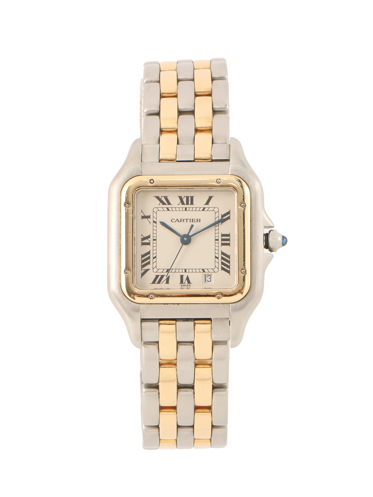 Cartier パンテール　MM 2ロウ CARTIER パンテールMM2ロウ シルバー／ゴールド｜VINTAGE QOO