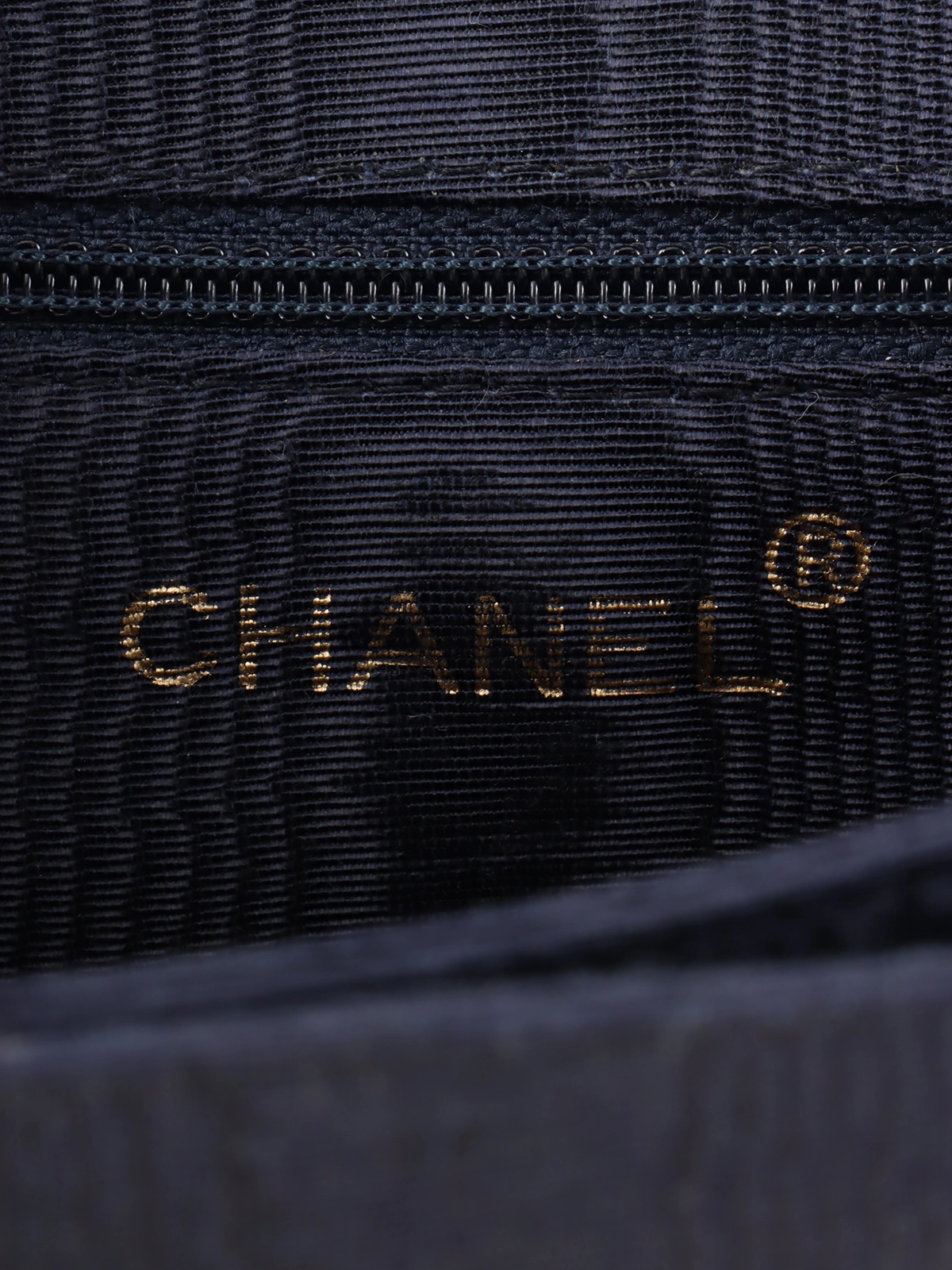 CHANEL 1998年頃製 CCターンロックハンドバッグ ネイビー