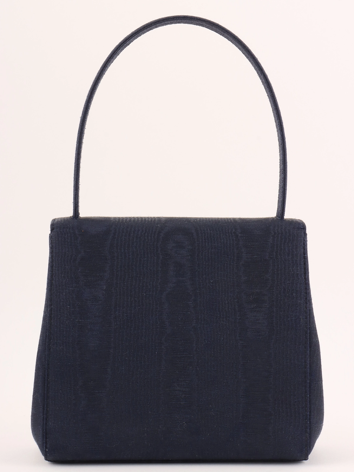 CHANEL 1998年頃製 CCターンロックハンドバッグ ネイビー