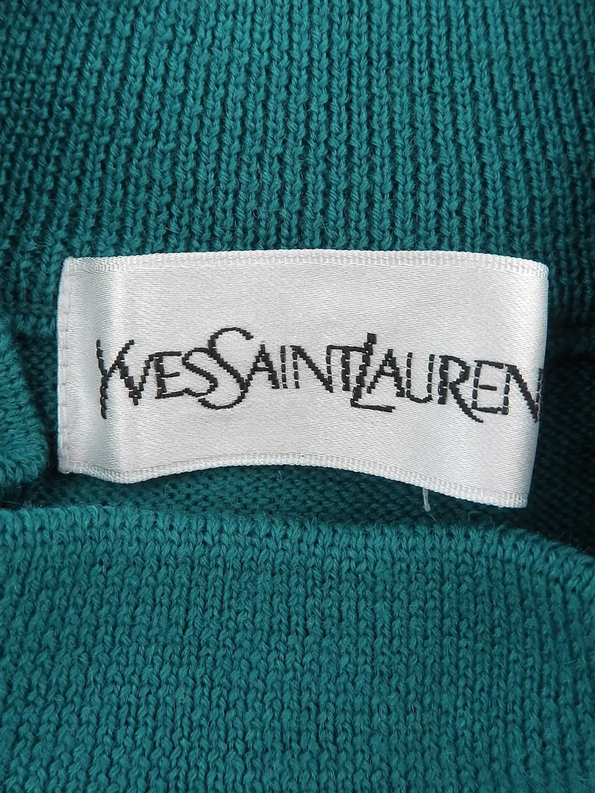 早期終了可ありYves Saint Laurent ロゴ刺繍トレーナー今週で終了 早期終了可ありYves Saint Laurent ロゴ刺繍トレーナー今週で
