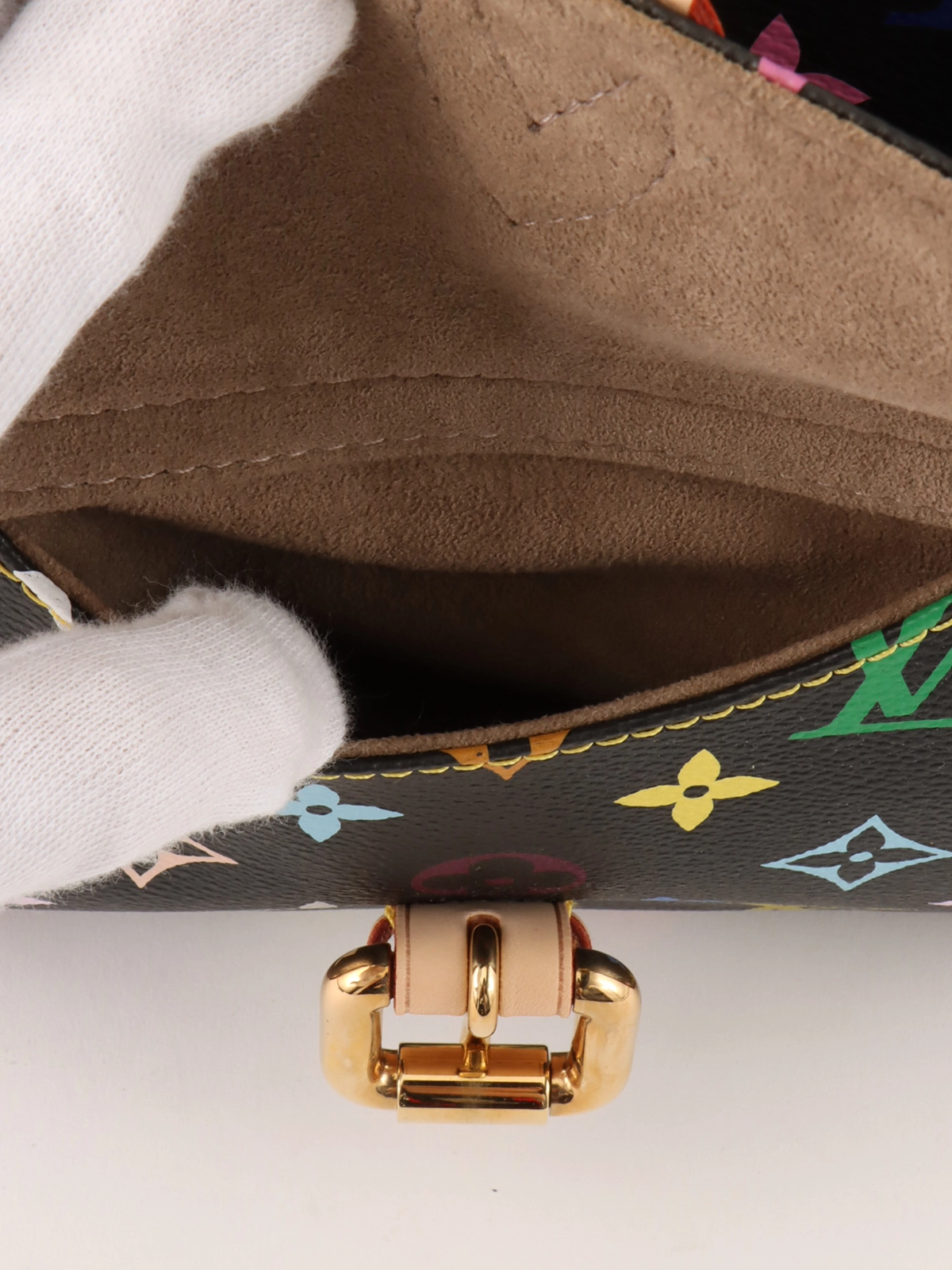 LOUIS VUITTON 2008年製モノグラムマルチカラープリシラ