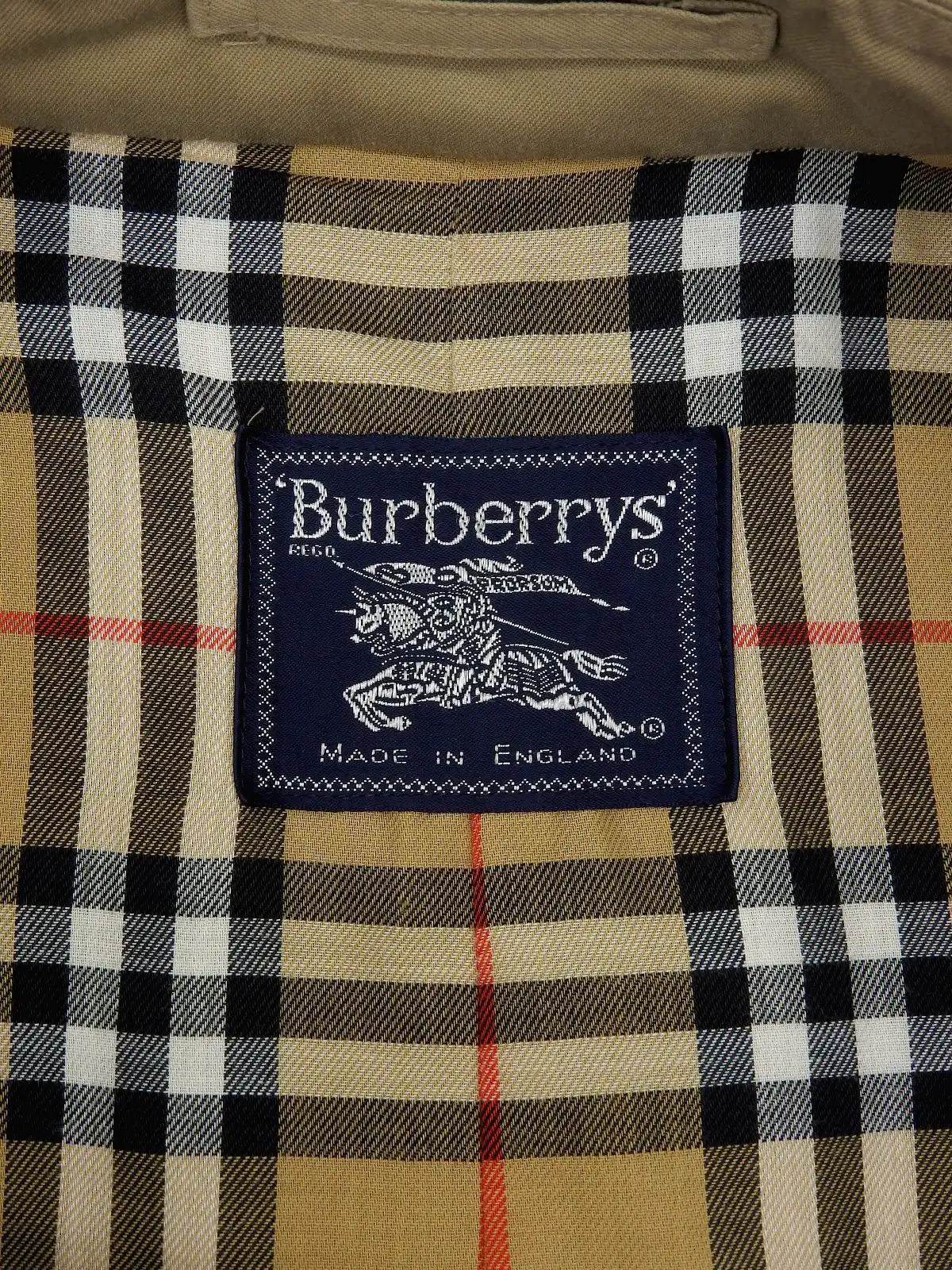 BURBERRY ノバチェックライニングトレンチコート ベージュ