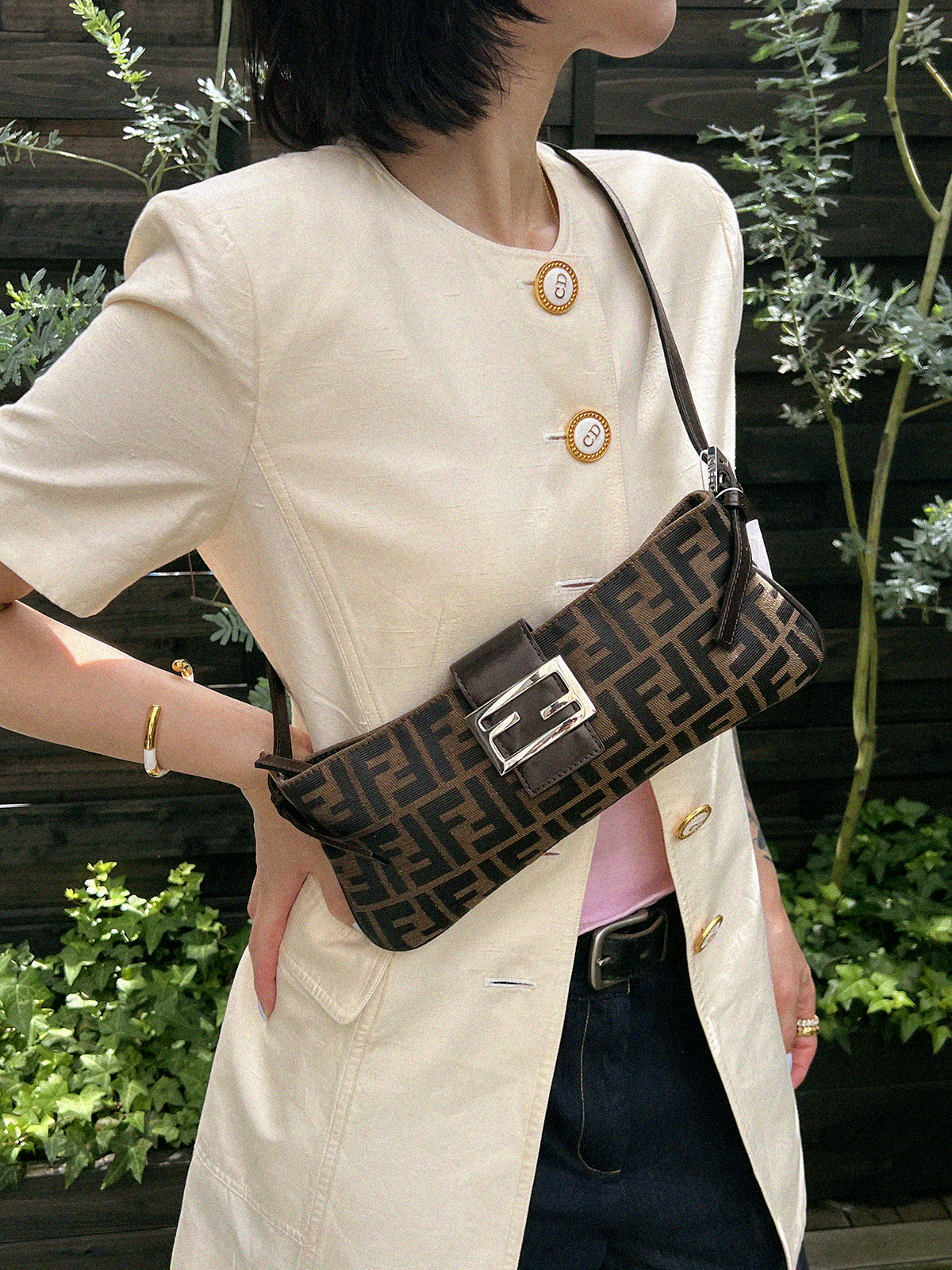 【VINTAGE】フェンディ ファースト ショルダーバッグ FENDI｜VINTAGE QOO TOKYO｜ヴィンテージ クー トーキョー