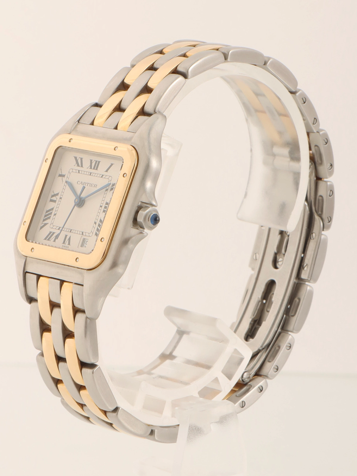 Cartier パンテール　MM 2ロウ CARTIER パンテールMM2ロウ シルバー／ゴールド｜VINTAGE QOO