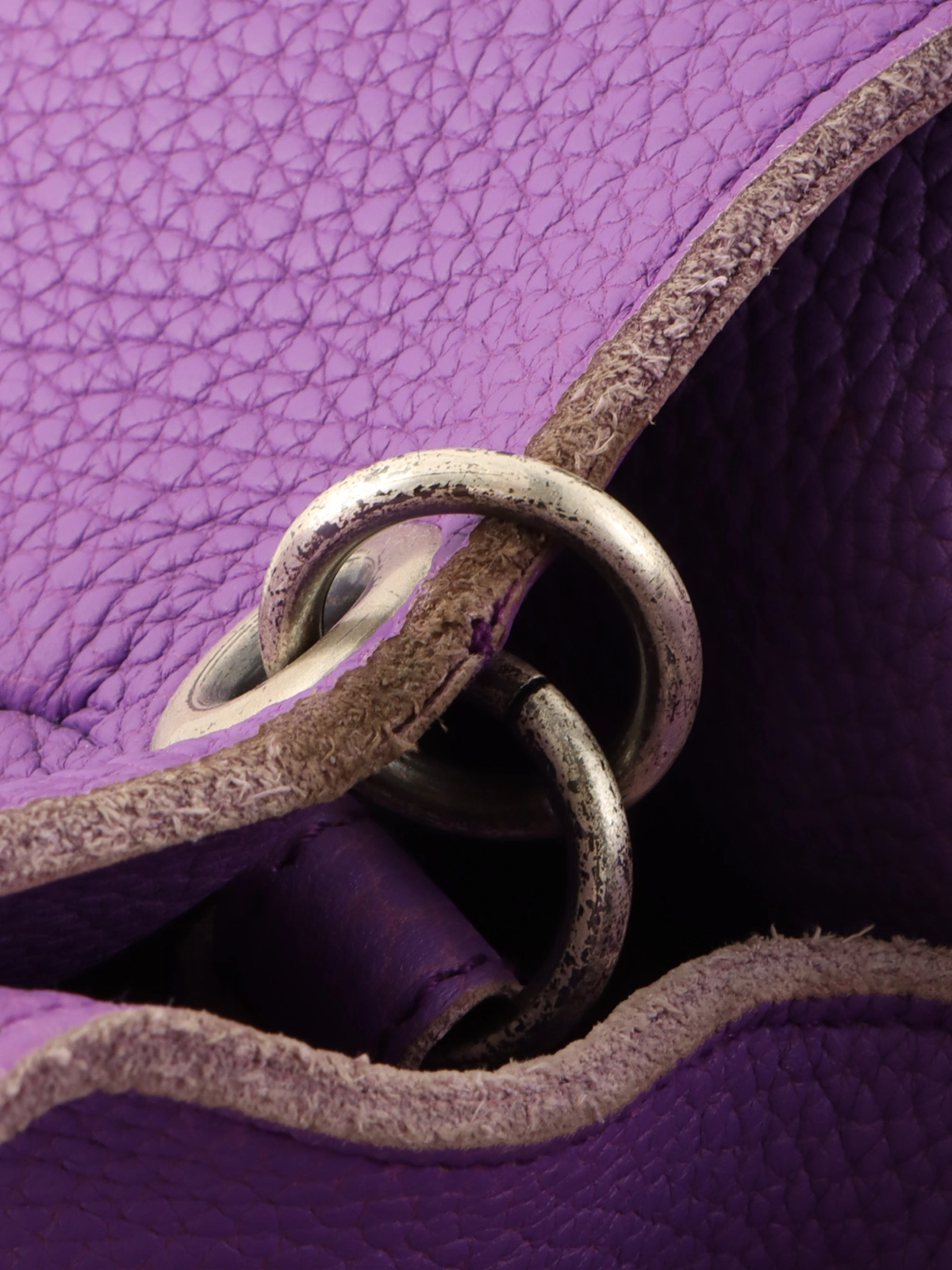 BOTTEGA VENETA カンパーナショルダーバッグ パープル｜VINTAGE
