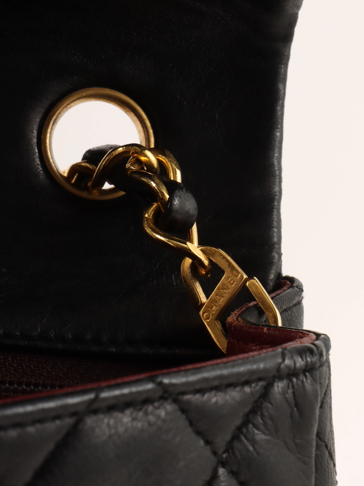 VINTAGE●CHANEL●シャネル フラップバッグ シャネル フラップ バッグ ブラウン | VINTAGE PARIS