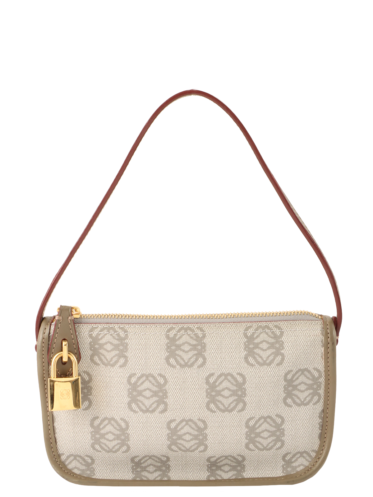 【ヴィンテージ】Rank:B☆LOEWE アイボリー アナグラム バッグ LOEWE｜VINTAGE QOO TOKYO｜ヴィンテージ クー トーキョー