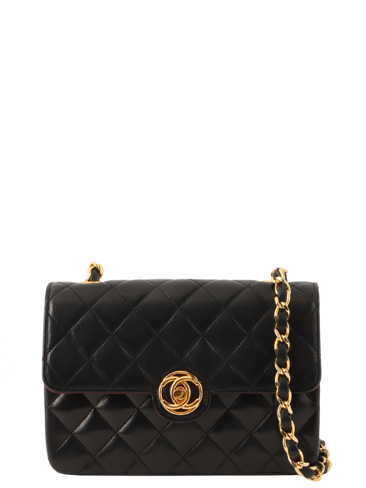 ★惹かれるミニサイズ★【CHANEL】ターンロックCCポシェット ☆惹かれるミニサイズ☆【CHANEL】ターンロックCCポシェット