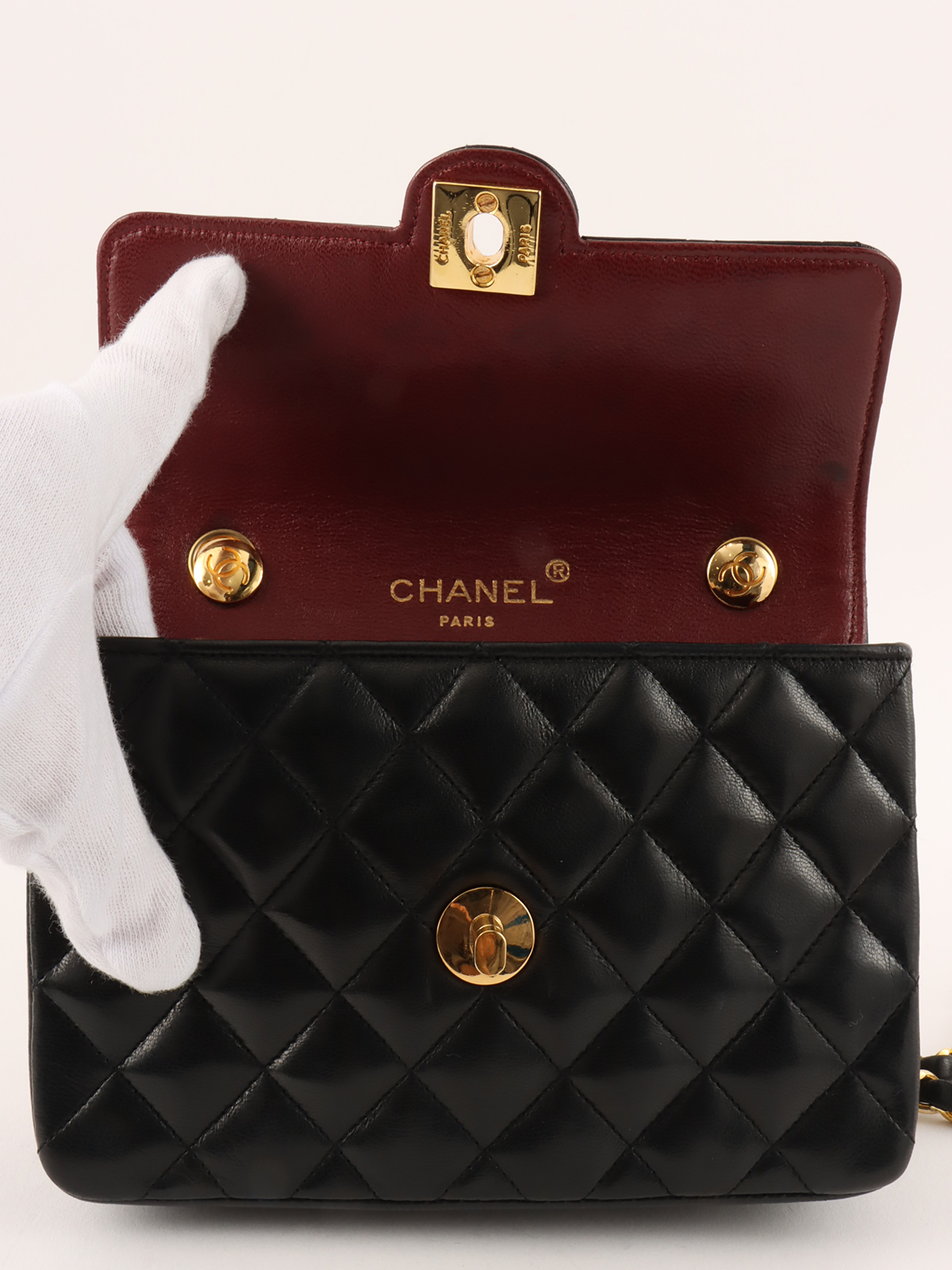 ヴィンテージ☆CHANEL☆サーフ2-WAYバッグ CHANEL 【超美品】シャネル インザミックス 2WAY チェーンバッグ