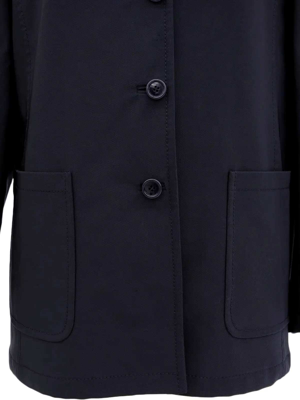 PRADA シングルブレストジャケット ダークネイビー｜VINTAGE QOO