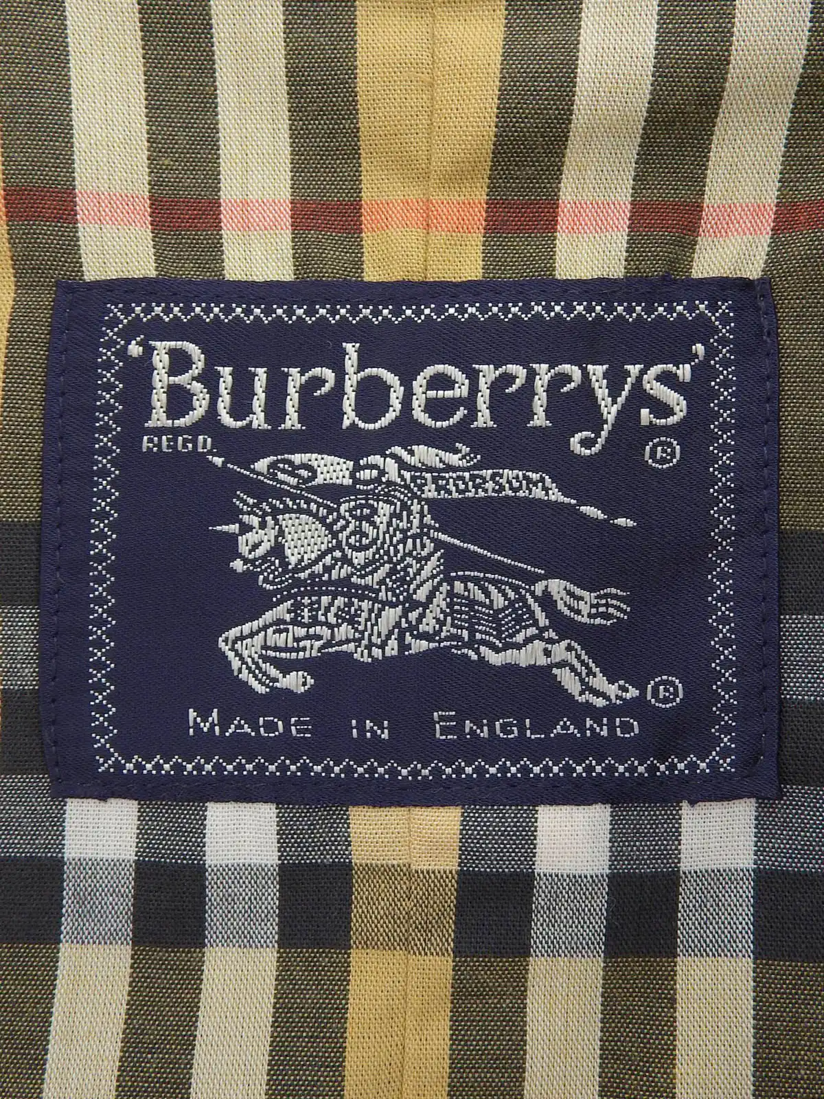 BURBERRY ノバチェックライニングトレンチコート 玉虫色