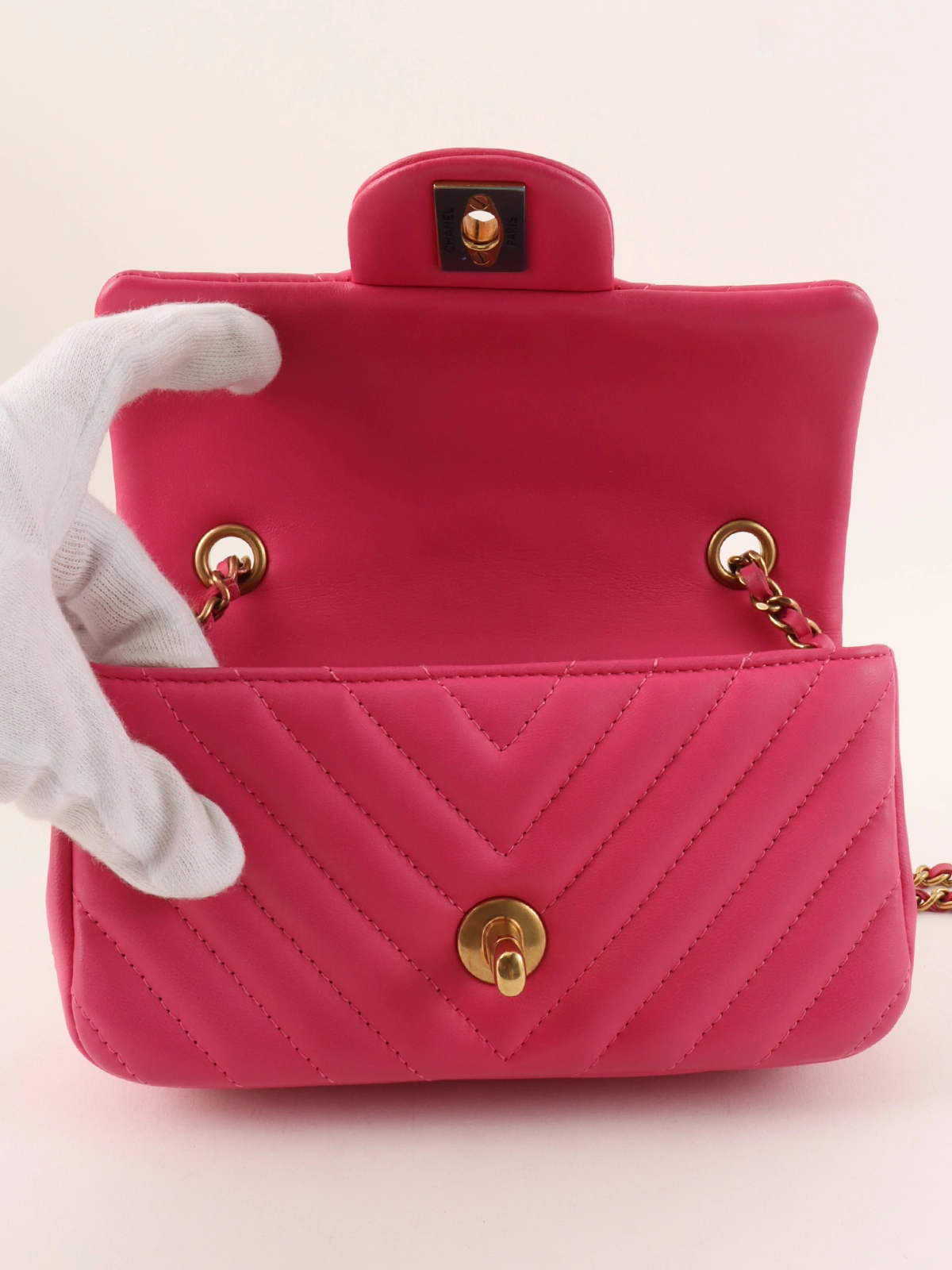 CHANEL ピンク レザー チェーンバッグ 楽天市場】【バッグ】CHANEL シャネル ココマーク ロゴ ステッチ